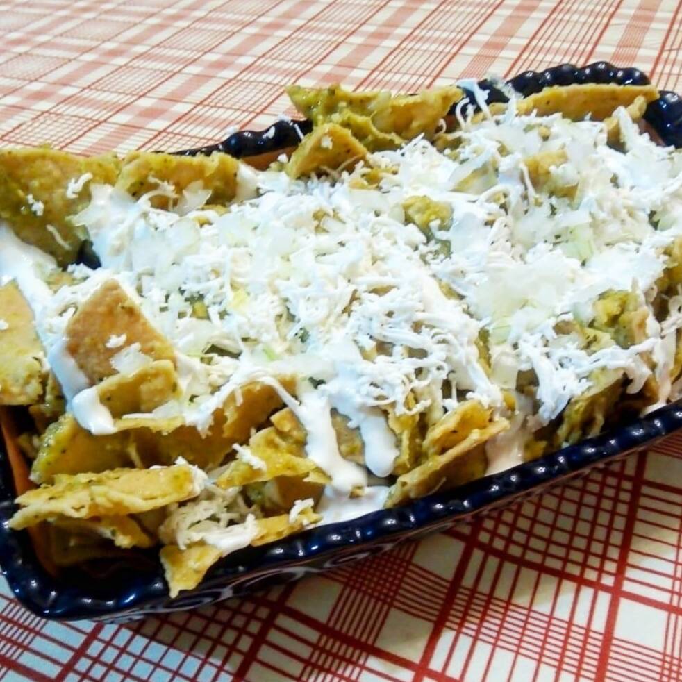 Chilaquiles Verdes Sencillos