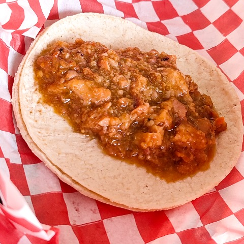Taco Prensado Rojo
