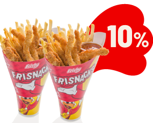 Noches Felices 2 Frisnacks grandes en caja