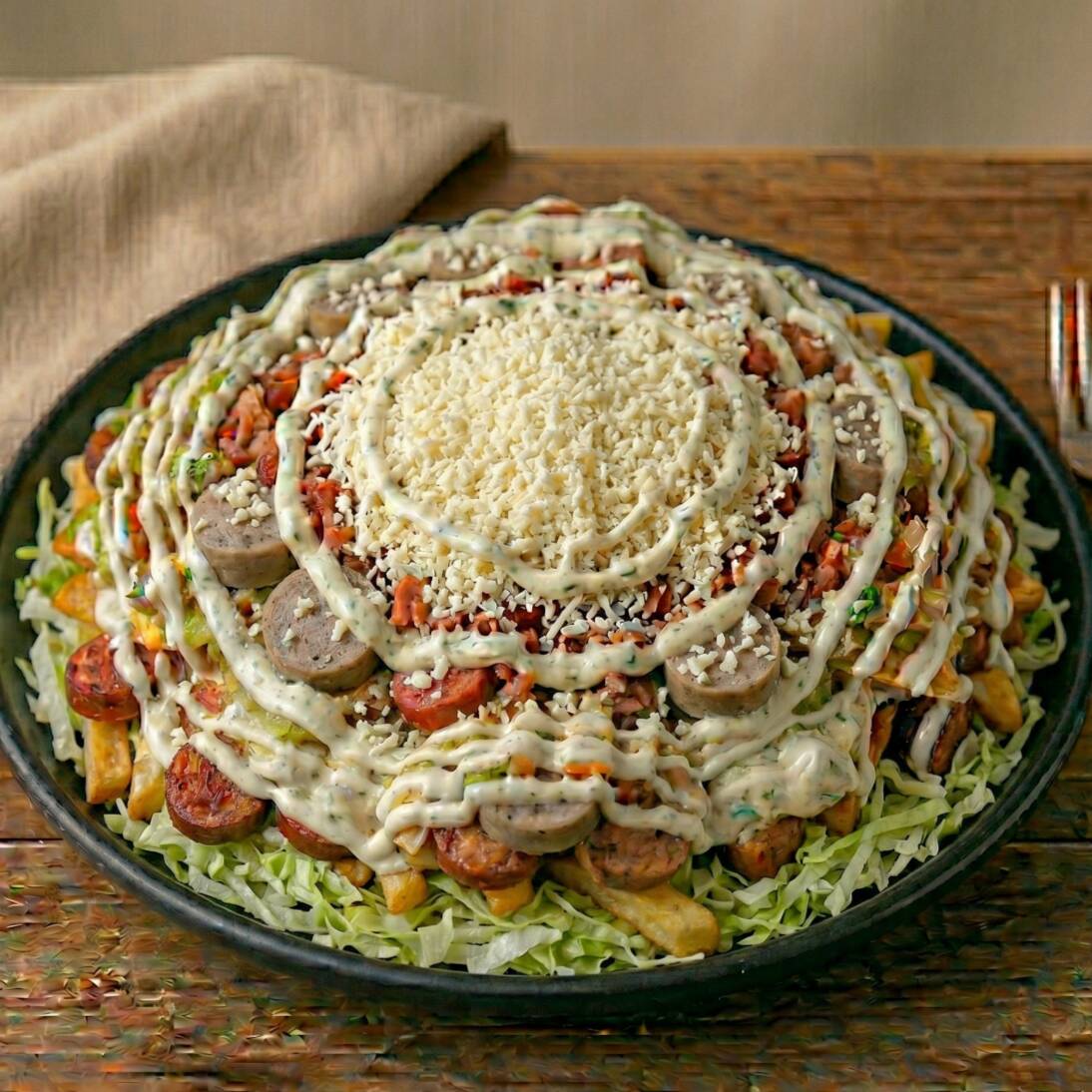 Salchipapa Costeña 360