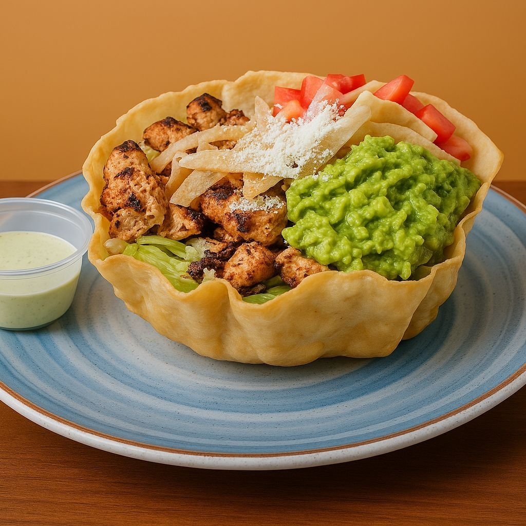Tostada ensalada