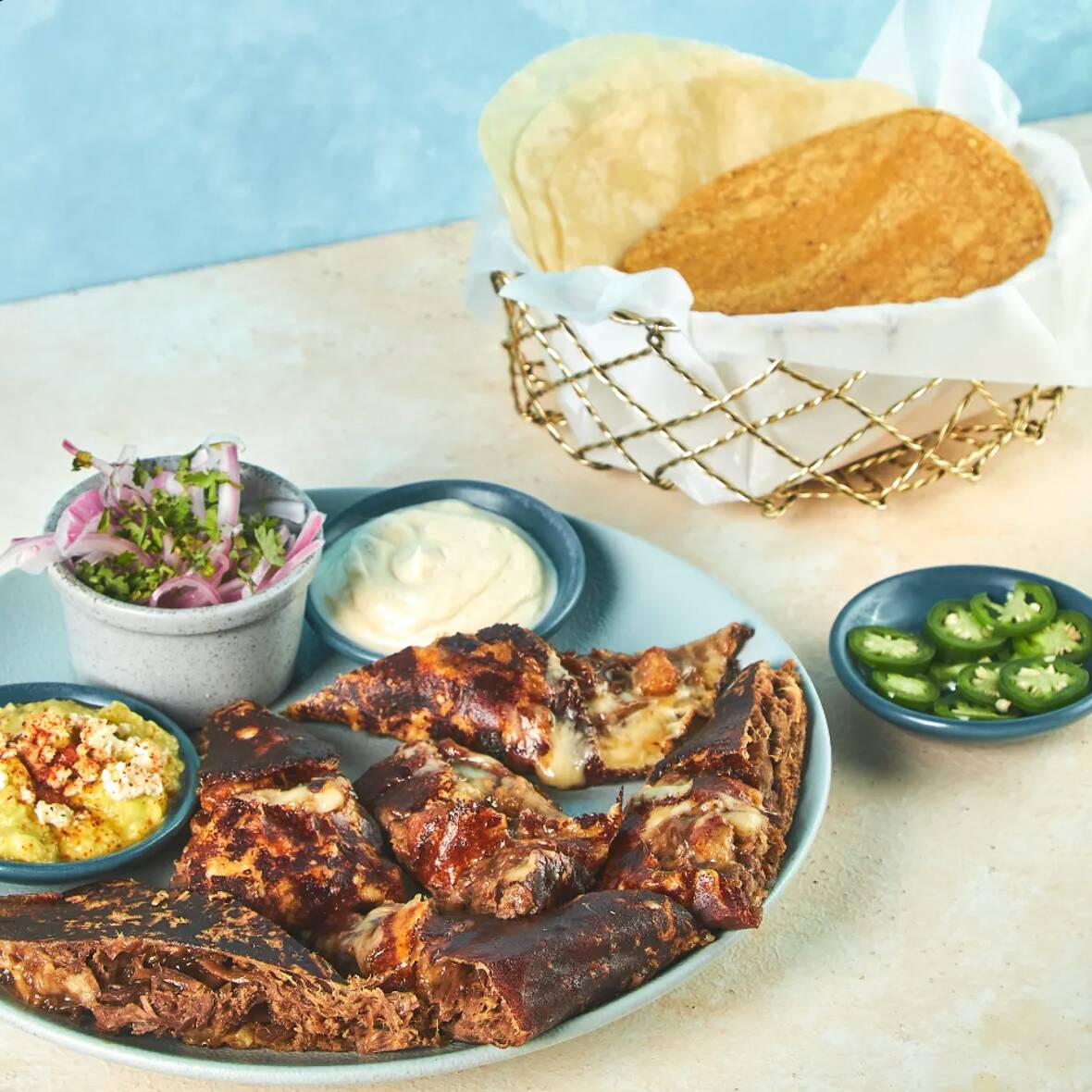 Tacos de Queso Encostrado