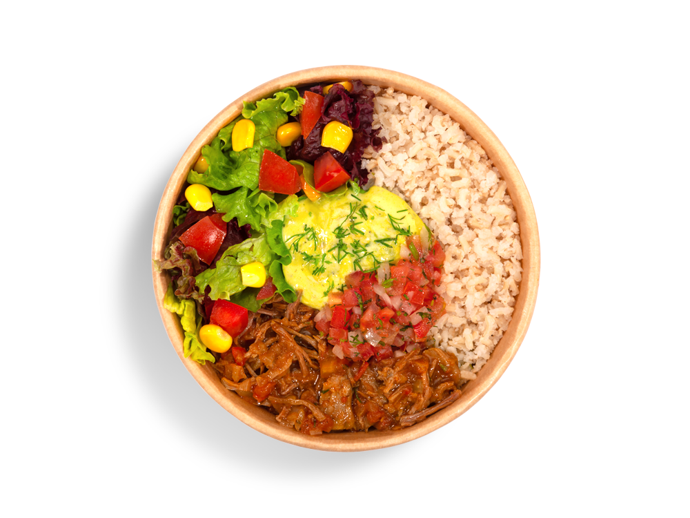 Bowl Grande Res saludable