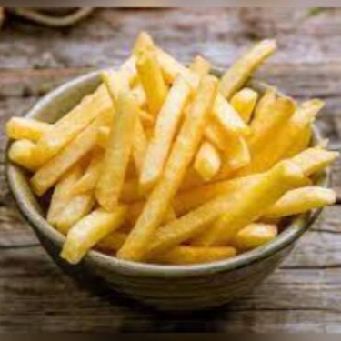 Batata frita crocante.