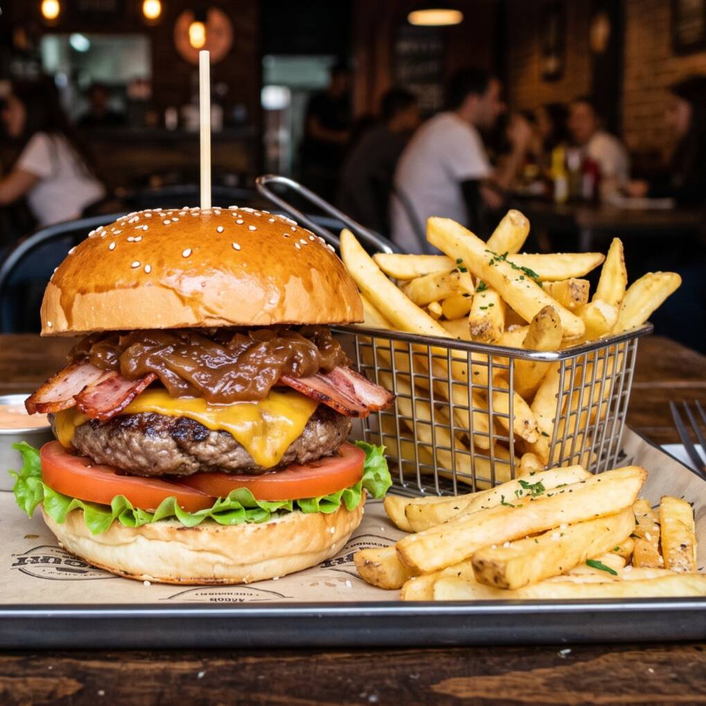 Hamburguesa en Combo
