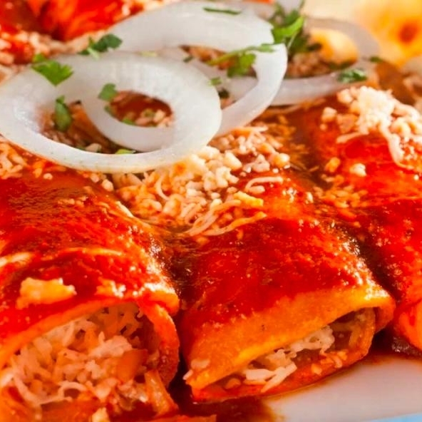 Enchiladas Rojas