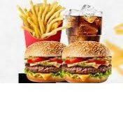 2 X tudo + Refri 1L + Fritas (obs: não trocamos itens dos combos)