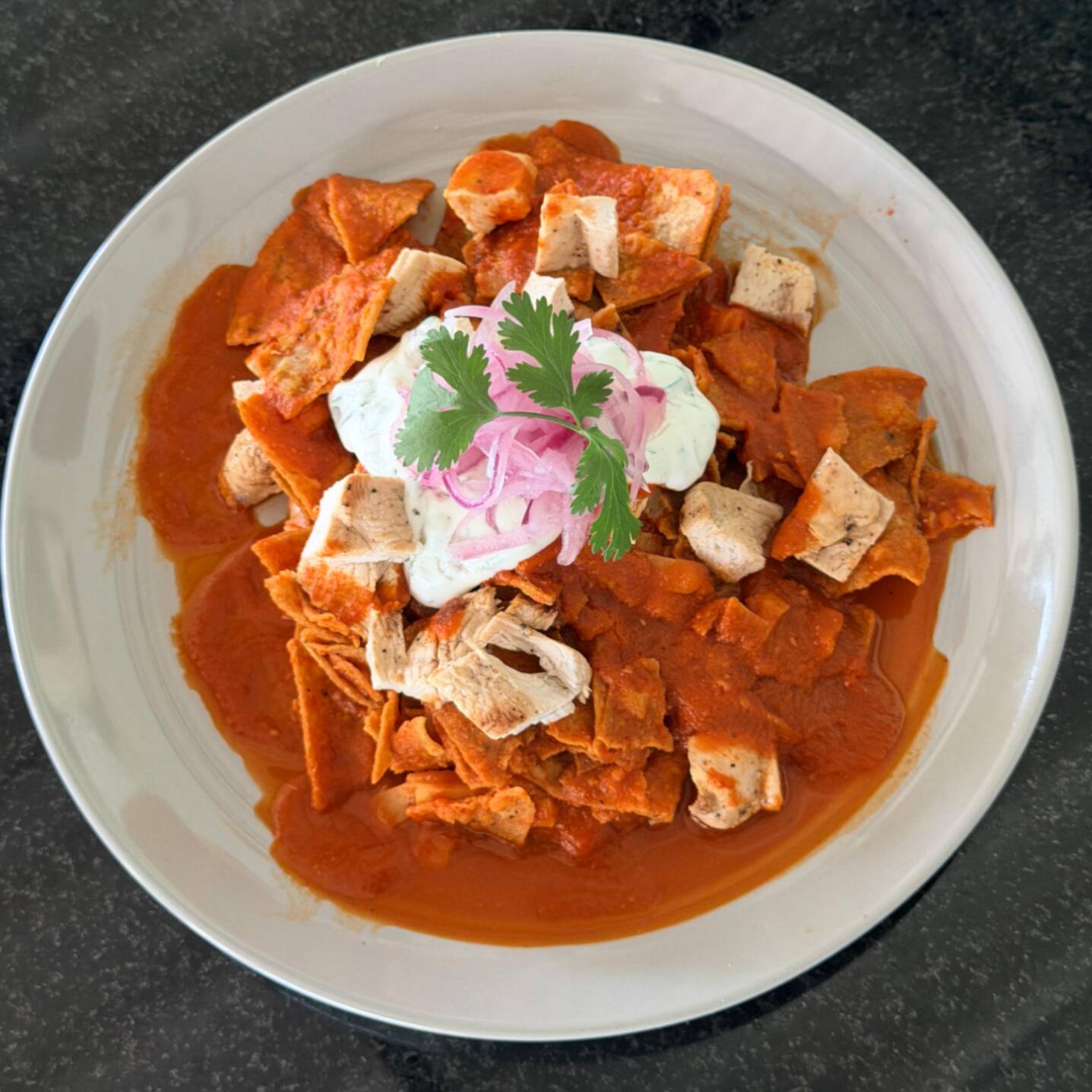 Chilaquiles Rojos