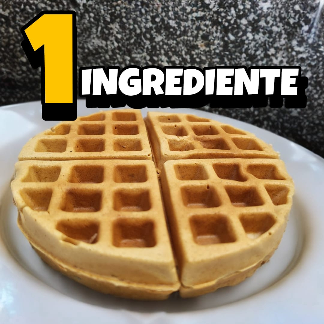 Waffle 1 ingrediente