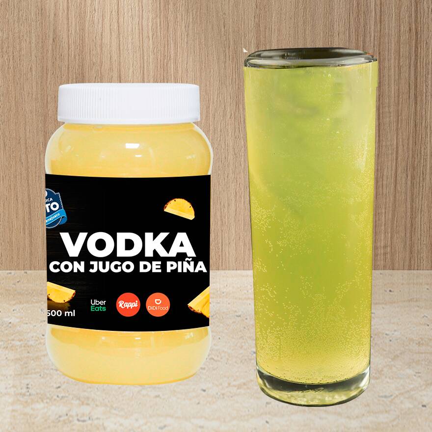 Vodka Con Jugo De Piña 500 ml
