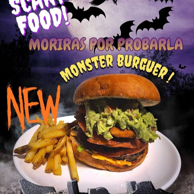 Hamburguesa Monster