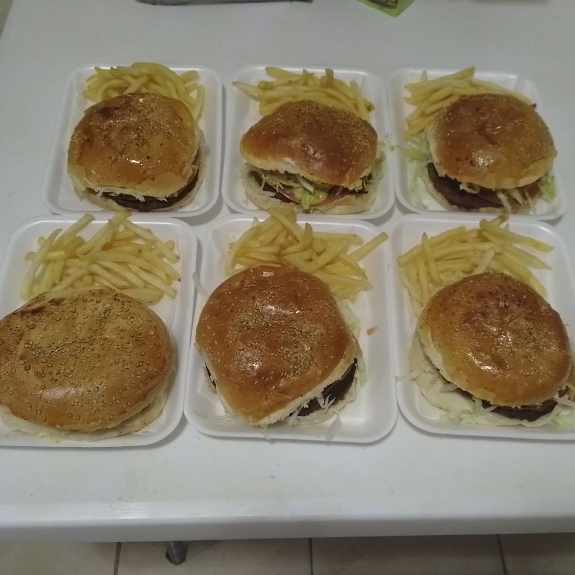 Combo Hamburguesas Sencillas + Papas
