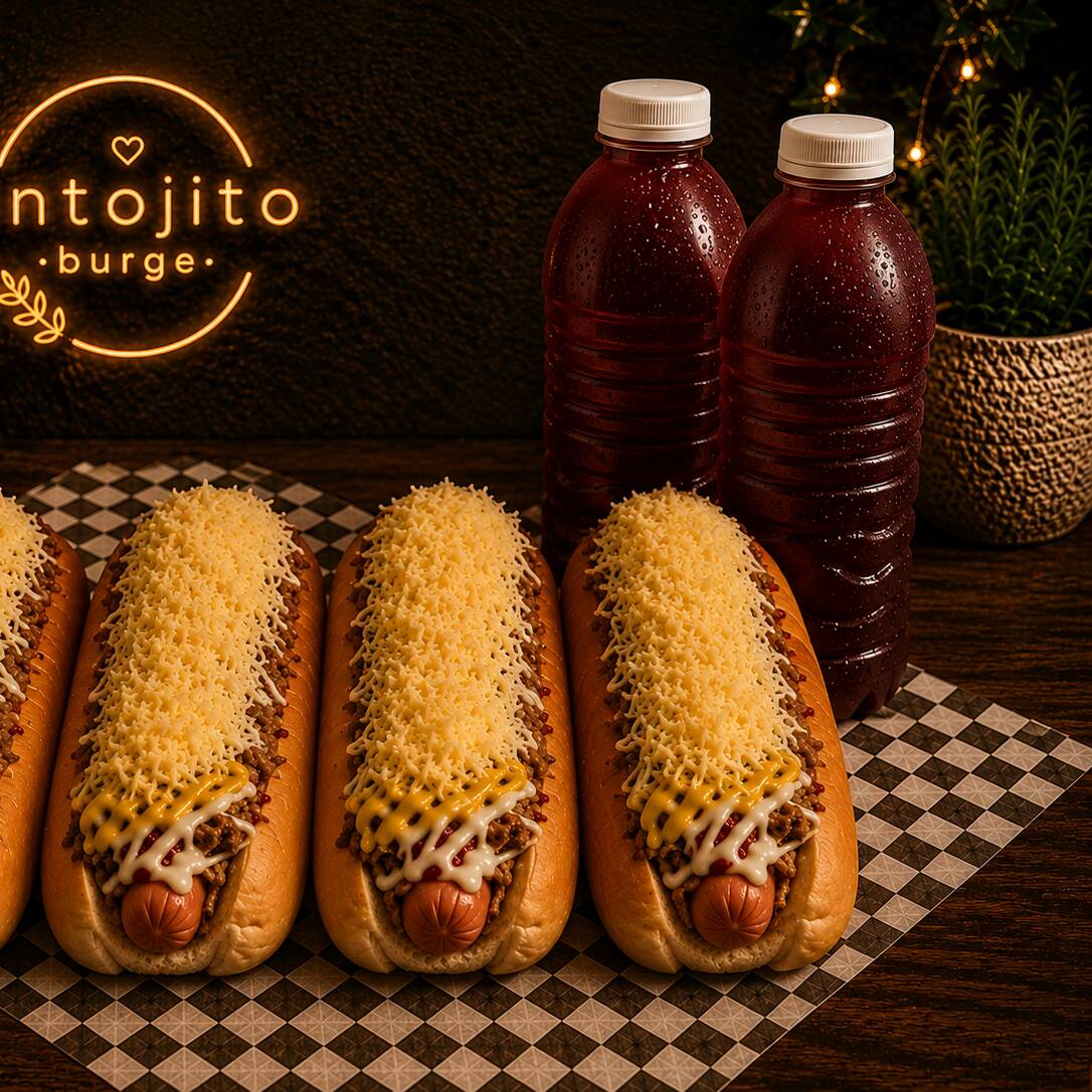 COMBO-4 HOT DOG + 2 AGUA DE JAMAICA