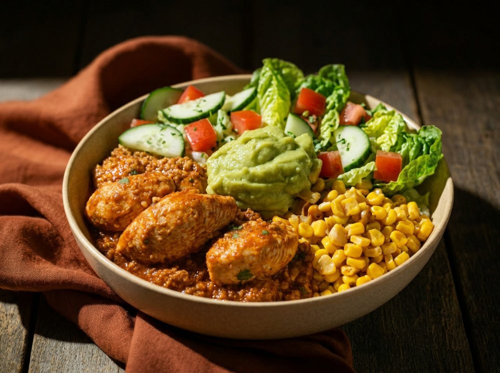 Saludable De Pollo Harissa