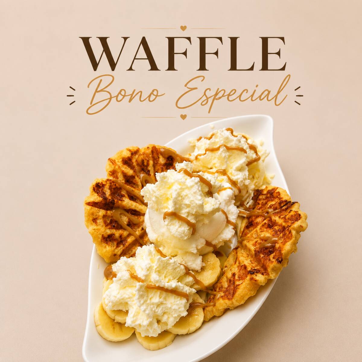 Mini Waffle Bono Especial