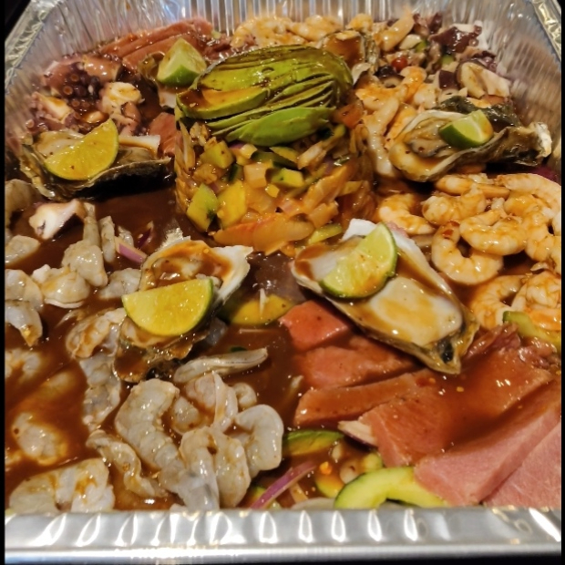 Charola de Mariscos Chica