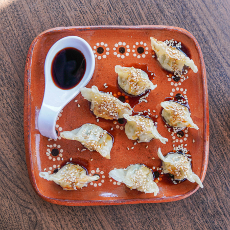 Dumplings de pollo