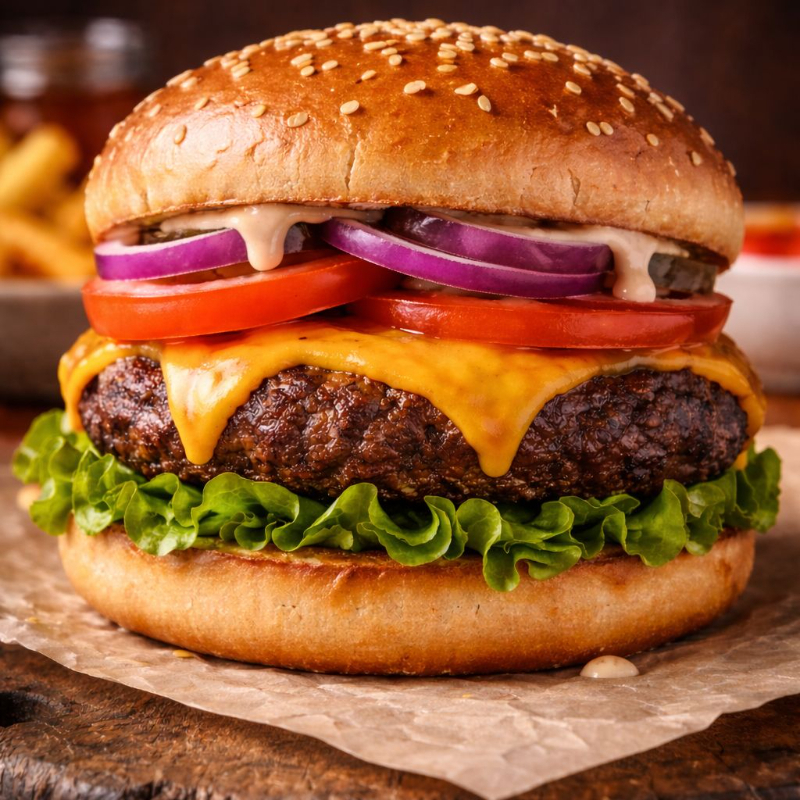 hamburguesa hawaiana