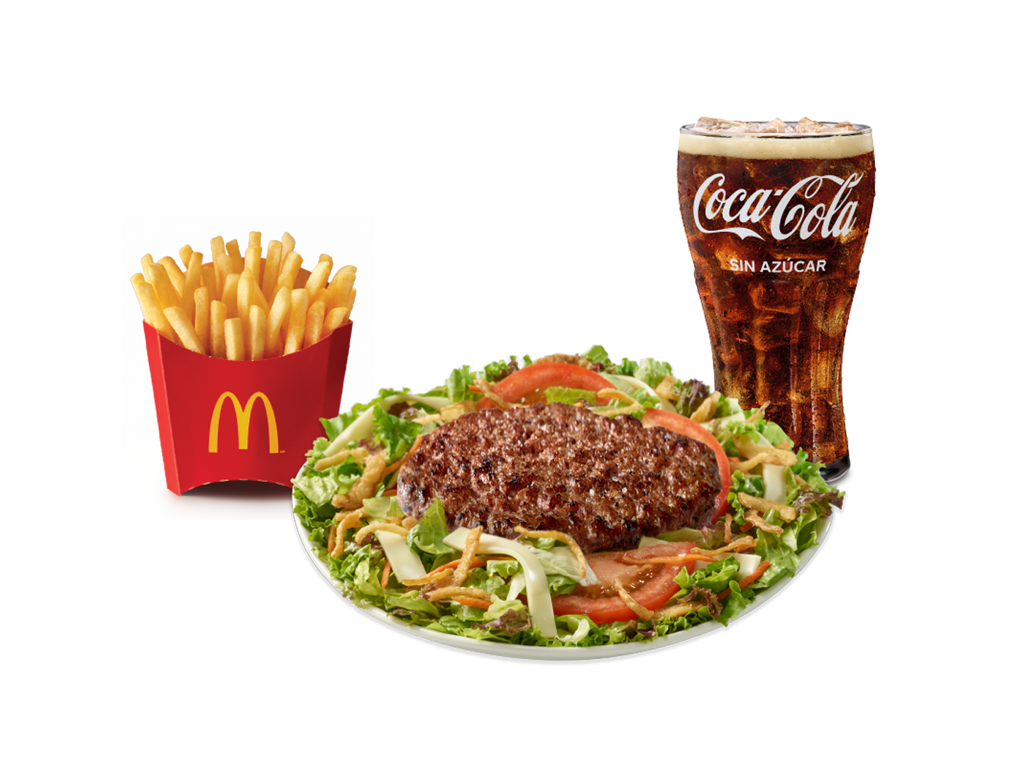 McCombo® Ensalada con torta de carne