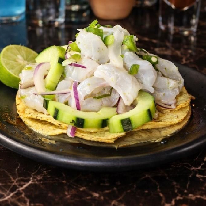 Tostada Aguachile