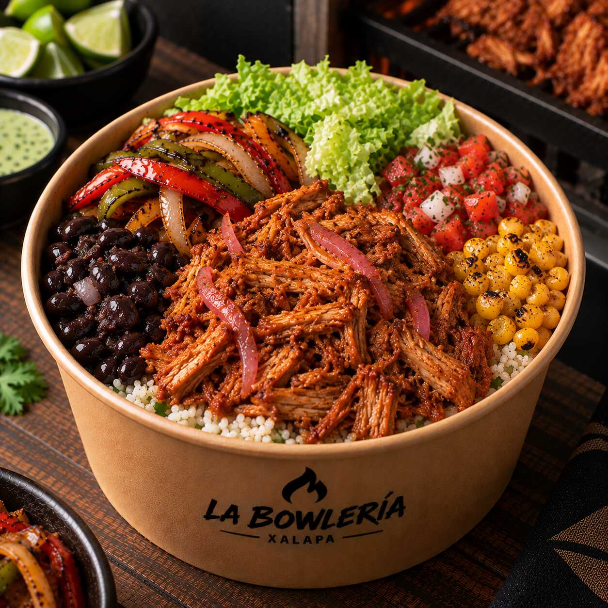 Bowl Individual Cochinita Pibil 24 Oz C