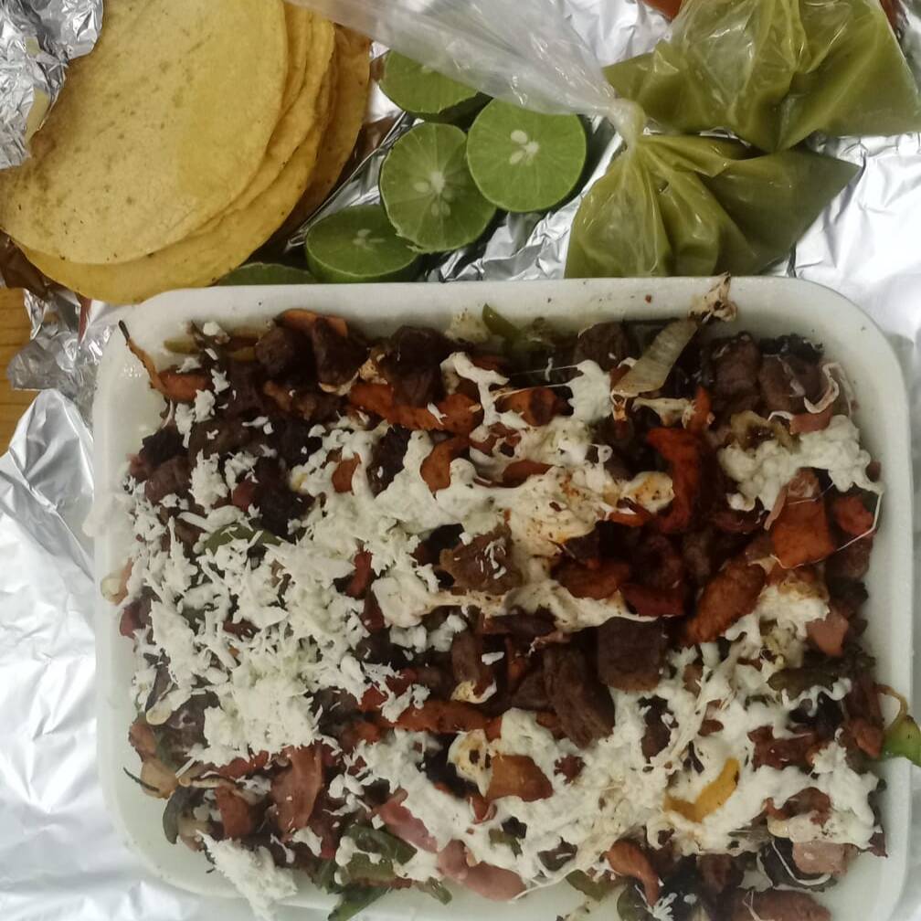 Combo 1/2 kg de pastor y 1/2 de bistec
