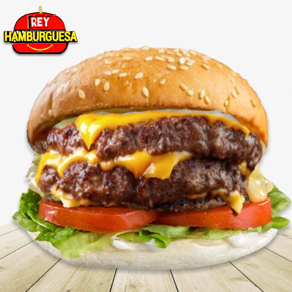 Hamburguesa Doble Carne Cheddar