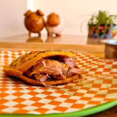 Gordita de Migaja Con Chamorro