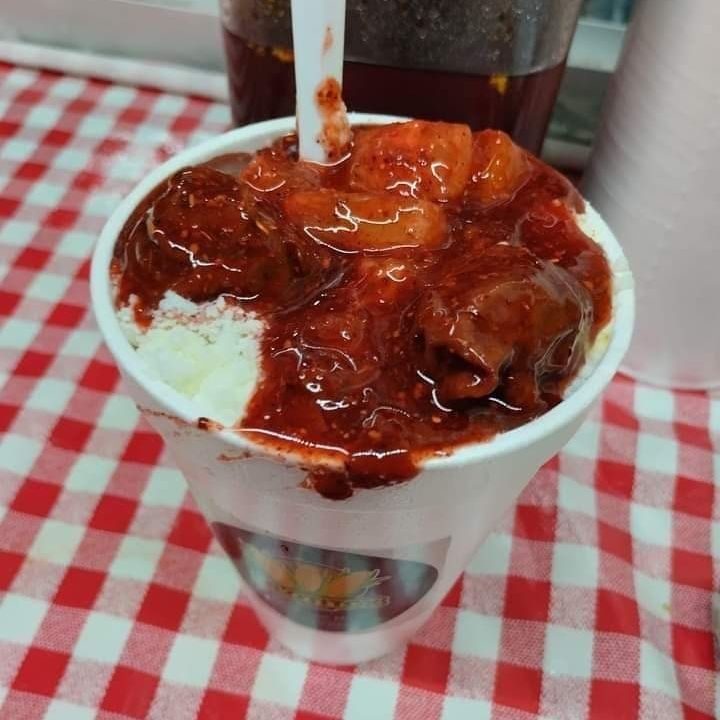 cóctel de elote mediano