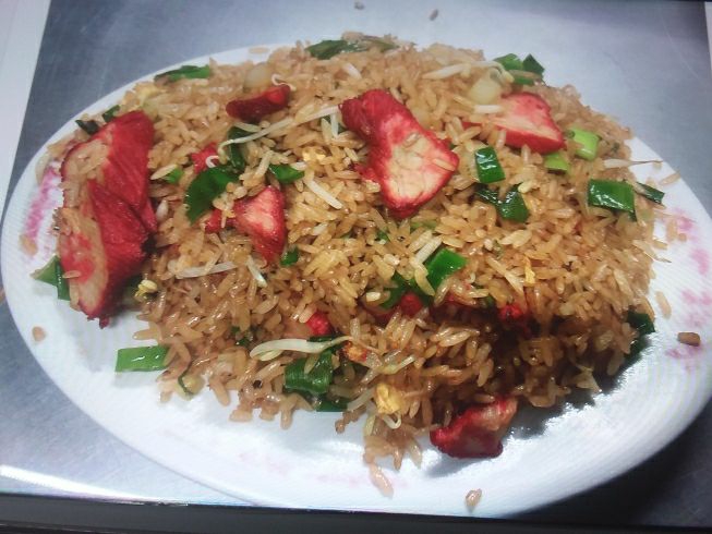 Arroz Frito con Lechón