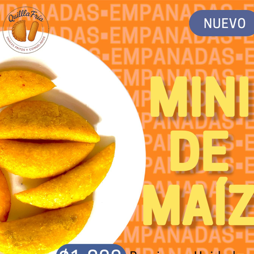 Empanadas mini de maiz