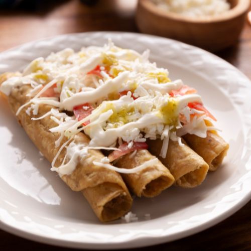 Tacos Dorados 4 pzas