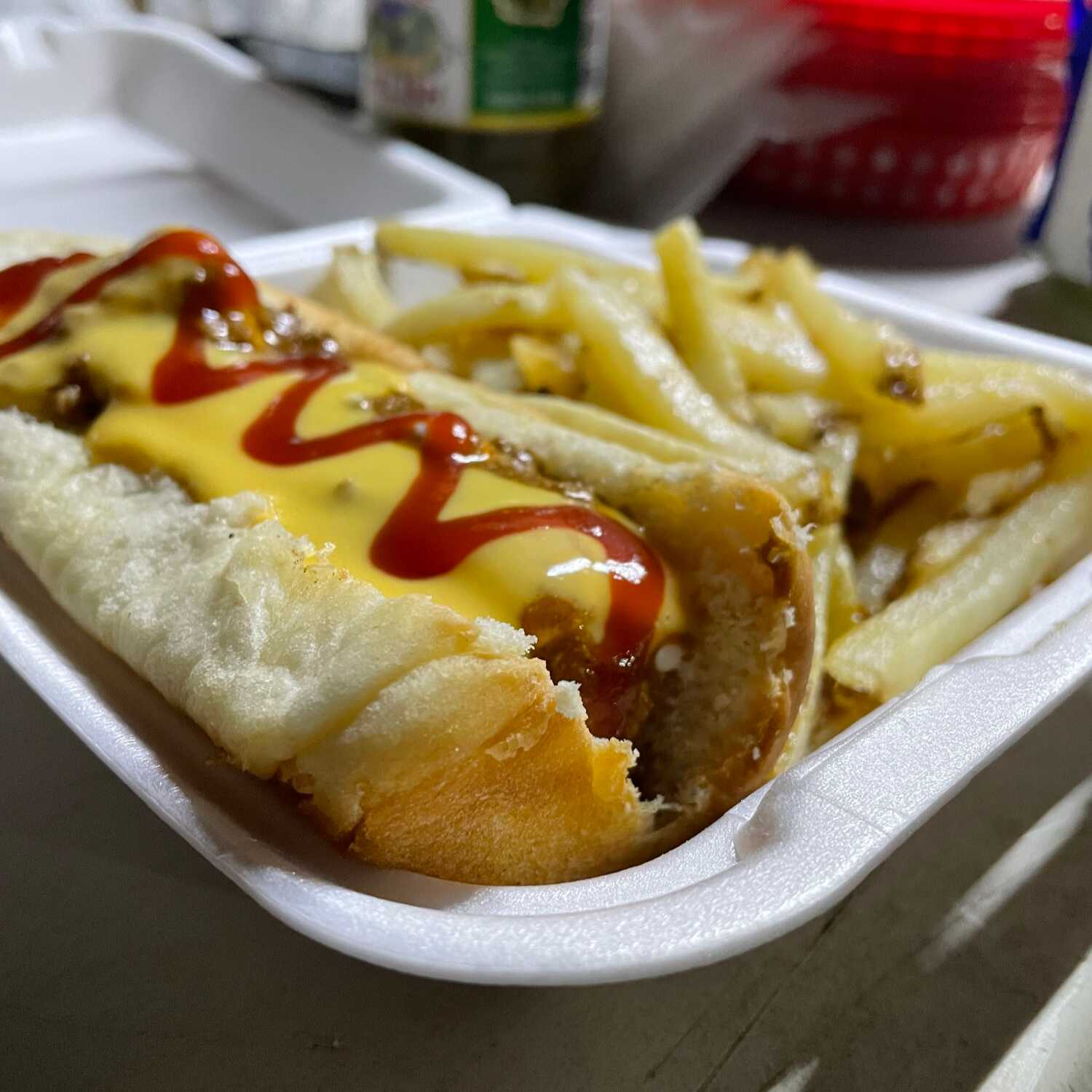 Hot Dog Tradicional con Papas