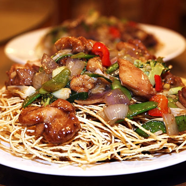 Tallarín con Chancho