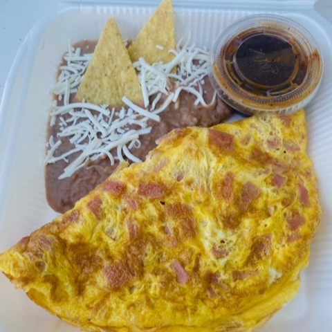 Omellete Jamon y Queso