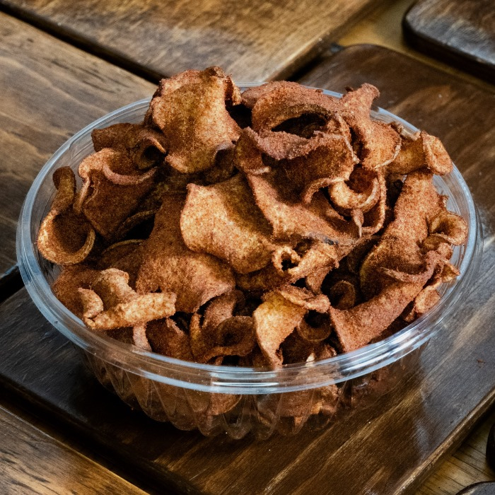 Chips de Jicama con Chipotle