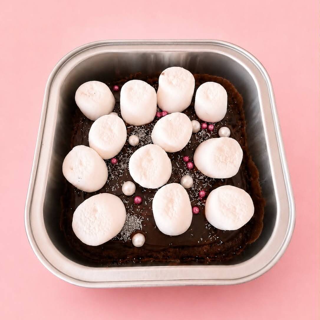 Brownie Con Malvaviscos