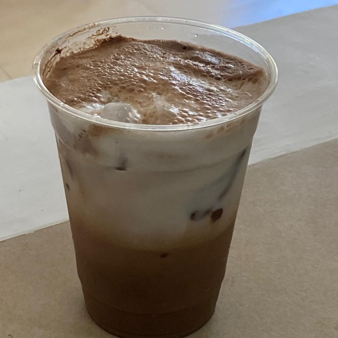 Latte Macchiato Frío