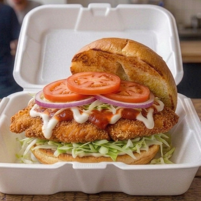 Hamburguesa de Pollo