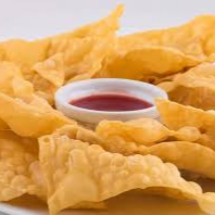 12 Wantan fritos