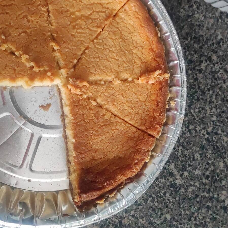 Rebanada de Pay de Queso Horneado