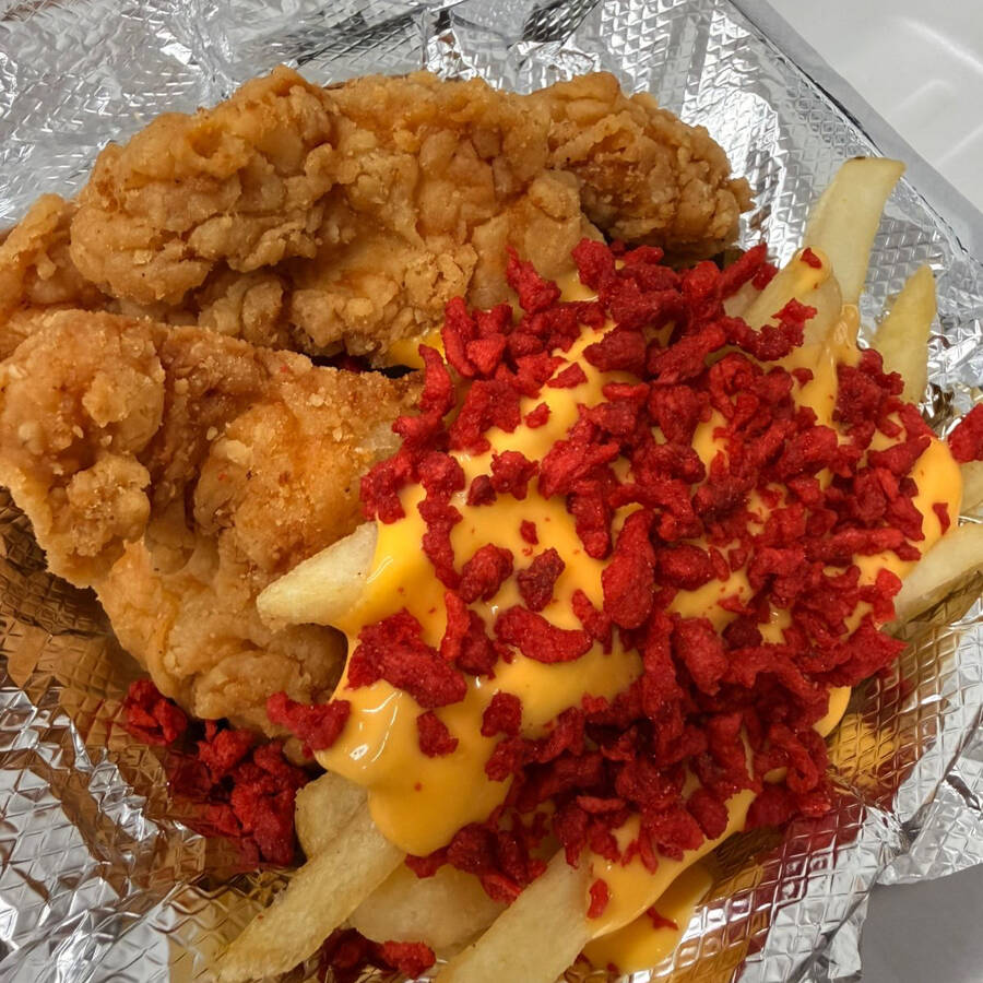Boneless personal cheese