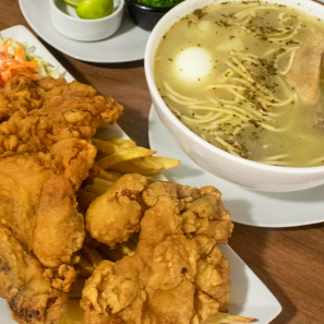 Combo Chaufa, alitas BBQ Broaster y Maracuyá 1 L