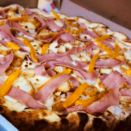PIZZA POLLO & JAMÓN