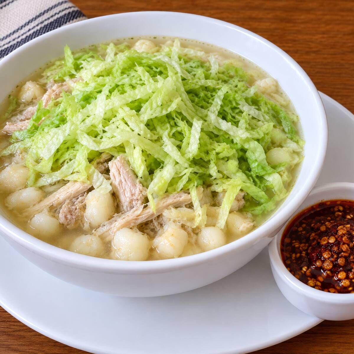 Pozole blanco
