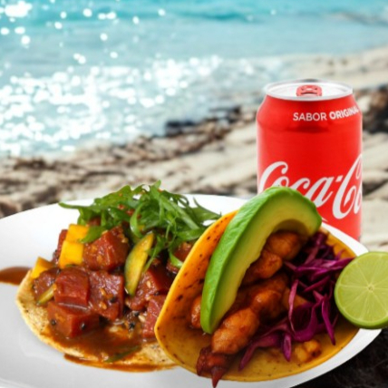 COMBITO #2 (1Tostada+1Taco+1Bebida)