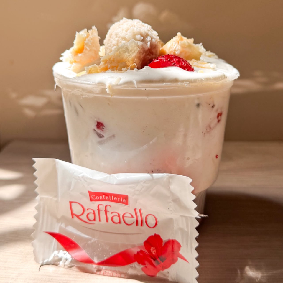 Fresas con Crema Raffaello