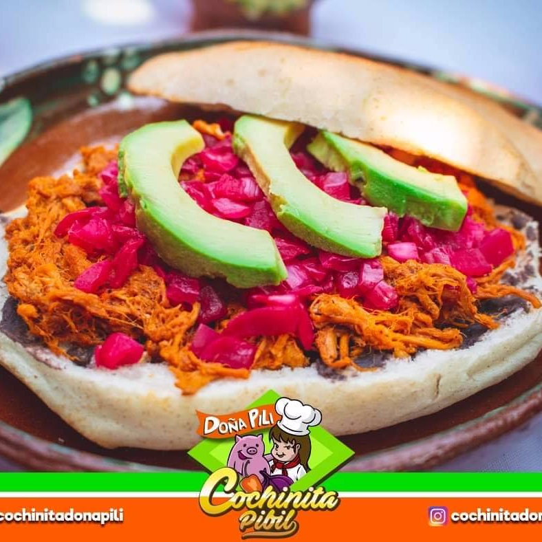 Torta de Cochinita Pibil