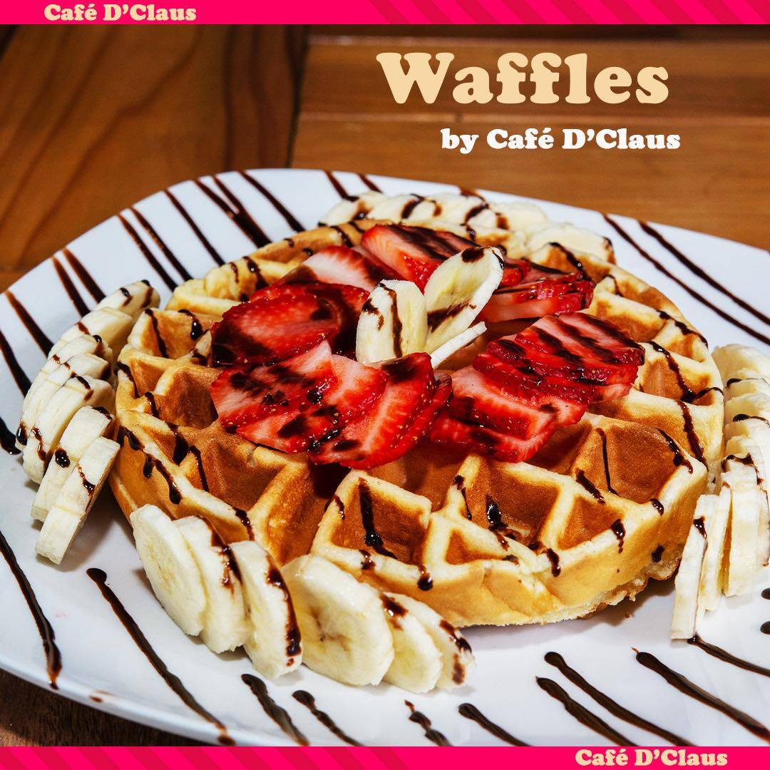 Waffles con Fruta