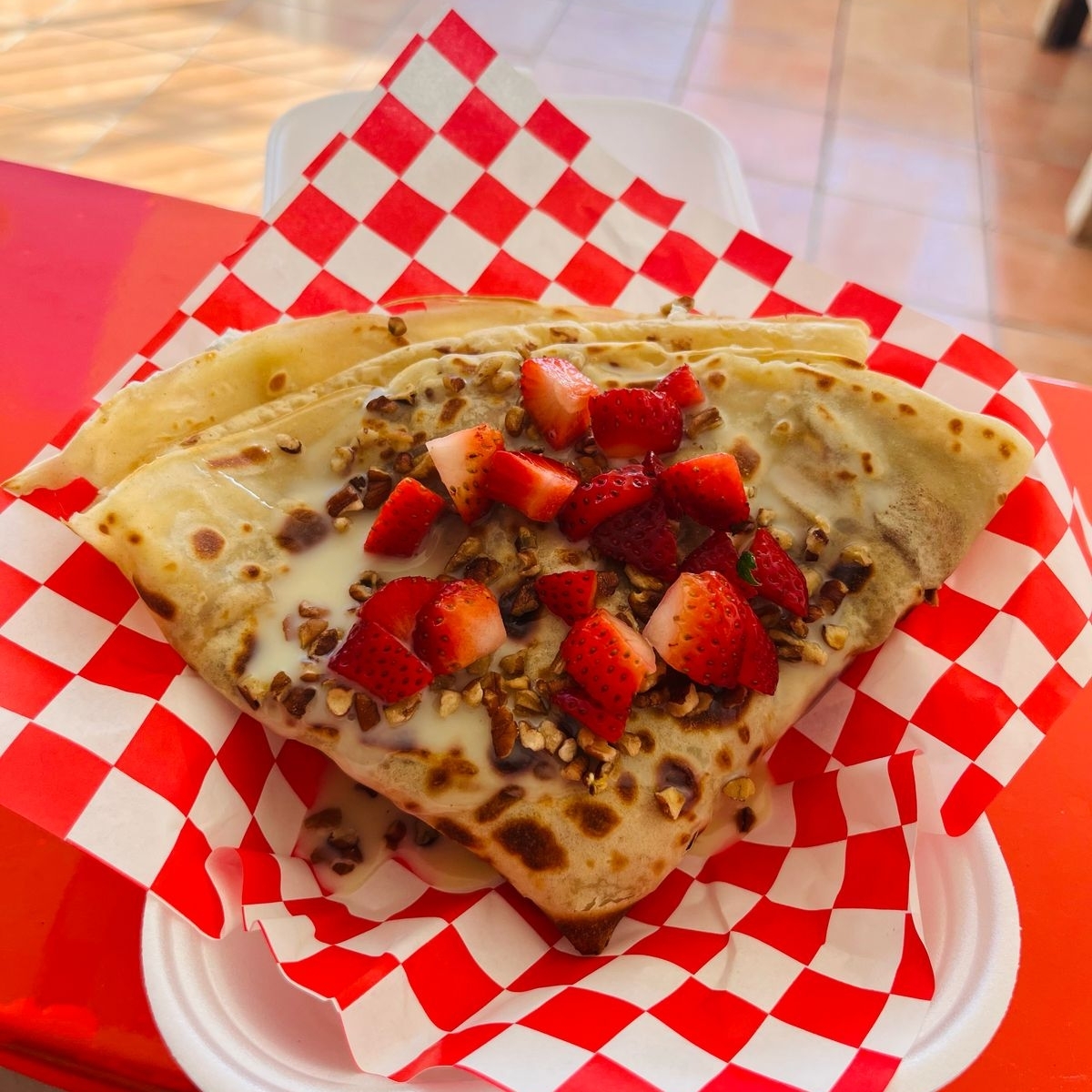 CREPA DE FRESAS